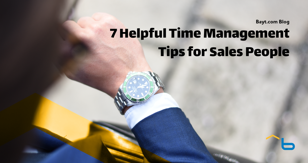 7 Helpful Time Management Tips for Sales People Blog